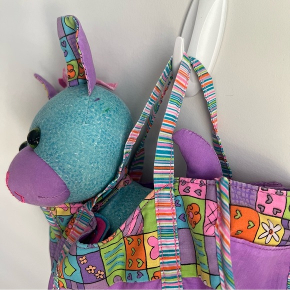 DOODLE BEAR PETS Puppy Dog & Carrier Purse Bag Vintage Circa 2006 - Picture 7 of 14